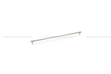 ALEXANDER & WILKS Bútorfogantyú - Brunel 448 recézett - szatén nikkel - Réz - Prémium fogantyúk