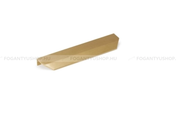 VIEFE Fogantyú - Viefe VANN sötét - Csiszolt sötét sárgaréz L29 - Alumínium - Bútorajtó élére ültethető színes fém fogantyú