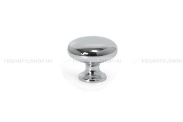 VIEFE Gombfogantyú - Viefe DUKE - Polírozott króm Z01 - Zamak fém ötvözet - Fém gombfogantyú, bútorgomb (szögletes, kerek)