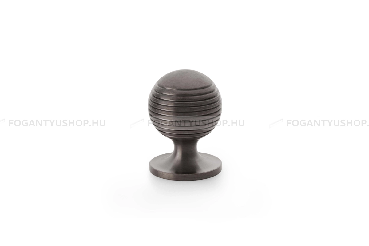 ALEXANDER & WILKS Fogantyú - Caesar 32 PVD PVD - 1 furatos - PVD sötét bronz - Réz - Prémium gombfogantyú, bútorgomb