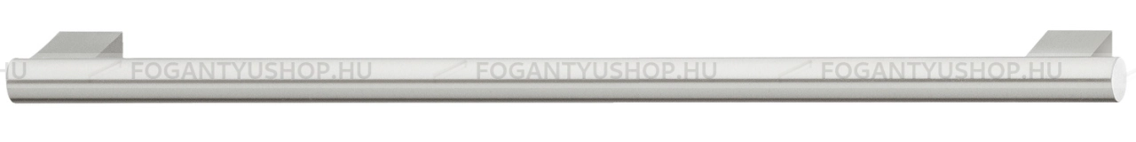 HAFELE Bútor fogantyú - 100.43 - Ezüst inox (szálcsiszolt) SNiL - Inox - Rozsdamentes acél - inox fém bútorfogantyú