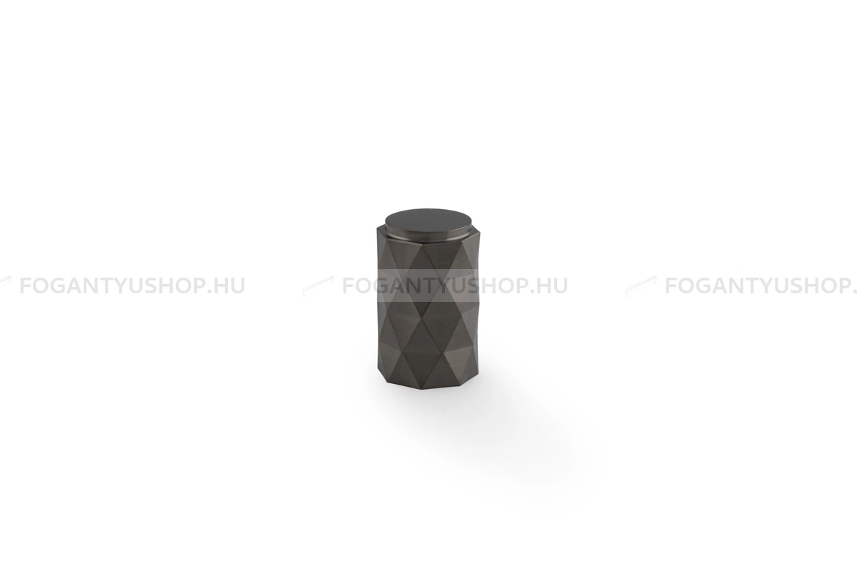 ALEXANDER & WILKS Fogantyú - Diamond Cut 30 PVD PVD - 1 furatos - PVD sötét bronz - Réz - Prémium gombfogantyú, bútorgomb