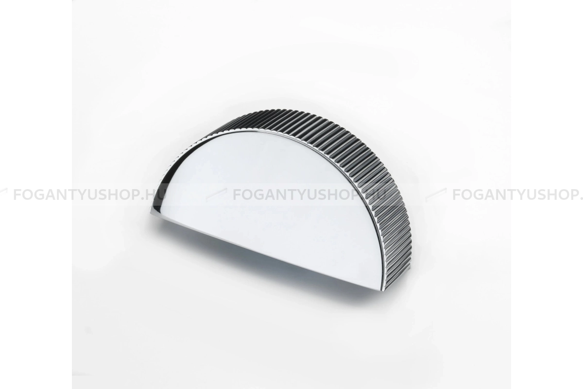 CROFTS & ASSINDER Bútor fogantyú - Stirling - furattáv 64 mm - króm - Réz - Prémium kagyló fogantyúk