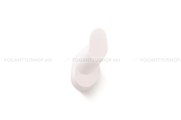 VIEFE Kabát fogas - Viefe CRESTT - Matt fehér ZM1 - Zamak fém ötvözet - Egy akasztós fogas