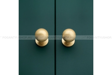 CROFTS & ASSINDER Bútorfogantyú - Douglas bordázott - szatén réz - Réz - Prémium fogantyúk