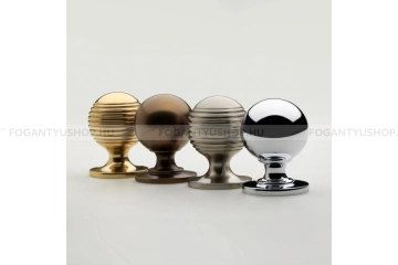 CROFTS & ASSINDER Fogantyú - Douglas bordázott - szatén nikkel - Réz - Prémium fogantyúk