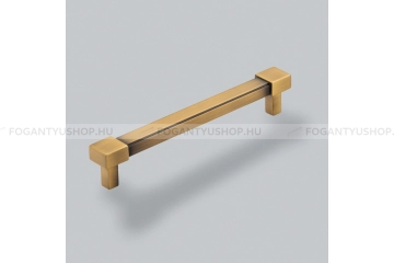 HENDEL & HENDEL Bútor fogantyú - Bailgate 160 - antik réz - Zamak fém ötvözet - Prémium fogantyúk