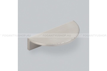 HENDEL & HENDEL Fogantyú - Barrington bordázott félhold - szatén nikkel - Zamak fém ötvözet - Prémium fogantyúk