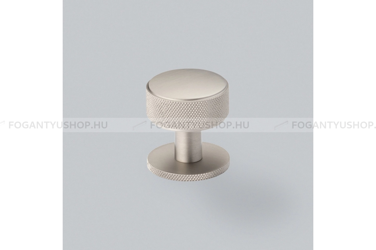 HENDEL & HENDEL Fogantyú - Belgravia 35 - 1 furatos - szatén nikkel - Réz - Prémium gombfogantyú, bútorgomb