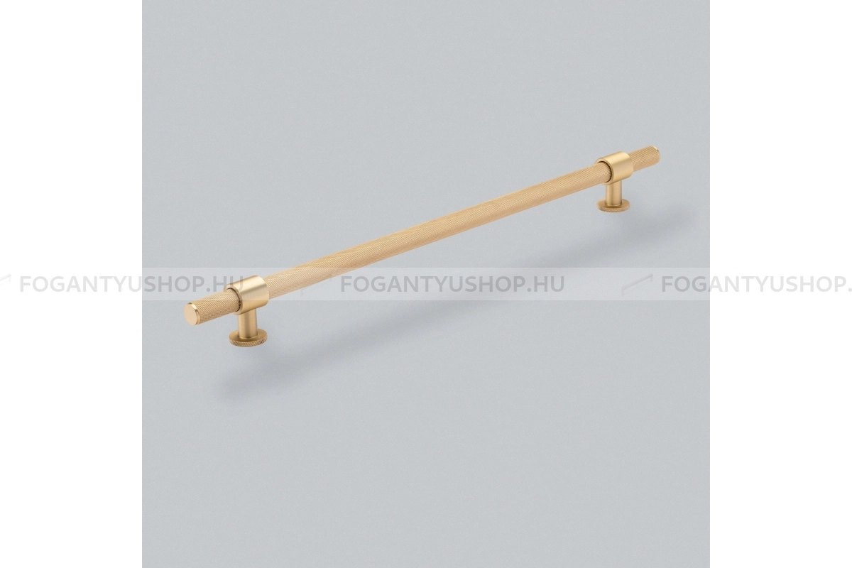 HENDEL & HENDEL Fogantyú - Belgravia 320 - furattáv 320 mm - szatén réz - Réz - Prémium két furatos bútorfogantyúk