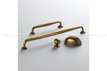 HENDEL & HENDEL Bútorfogantyú - Greenwich 29 égetett - égetett réz - Réz - Prémium fogantyúk