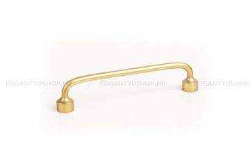 VIEFE Bútorfogantyú - Viefe FLOID - Csiszolt arany Z28 - Zamak fém ötvözet - Egy méretben gyártott színes fém bútorfogantyú