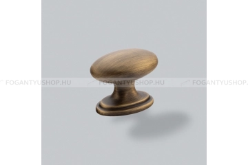 HENDEL & HENDEL Fogantyú - Greenwich 38 égetett ovális - antik réz - Réz - Prémium fogantyúk