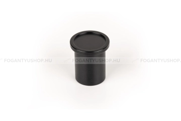 VIEFE Gomb fogantyú - Viefe ROUND - Csiszolt fekete L30 - Alumínium - Színes fém gombfogantyú, bútorgomb