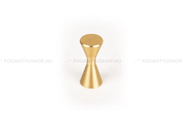 VIEFE Gomb fogantyú - Viefe DIABOLO sötét - Sötét sárgaréz L291 - Alumínium - Színes fém gombfogantyú, bútorgomb