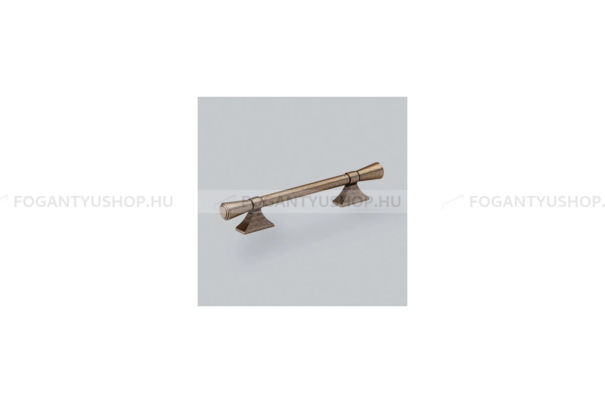 HENDEL & HENDEL Fogantyú - Pembrey 128 furattáv 128 furattáv 128 furattáv 128 - furattáv 128 mm - bronz - Zamak fém ötvözet - Prémium két furatos bútorfogantyúk