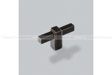 HENDEL & HENDEL Bútorfogantyú - Hemstock patinázott - patinázott sárgaréz - Réz - Prémium fogantyúk