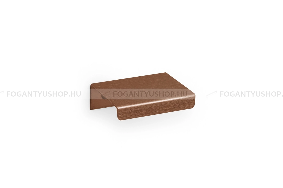 VIEFE Fogantyú - WAY - furattáv 32 mm - Csiszolt bronz L619 - Alumínium - Bútorajtó élére ültethető színes fém fogantyú