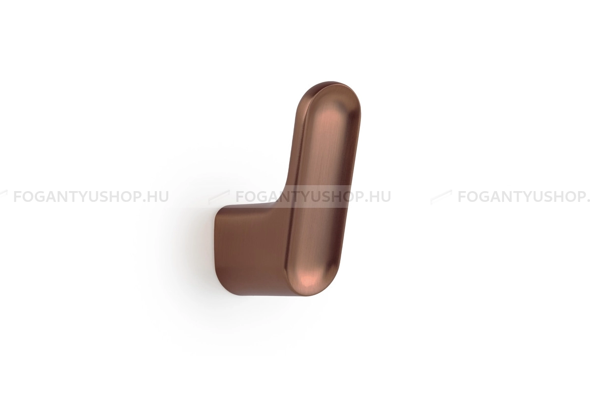 VIEFE Kabát fogas - LUV - Csiszolt bronz Z619 - Zamak fém ötvözet - Egy akasztós fogas