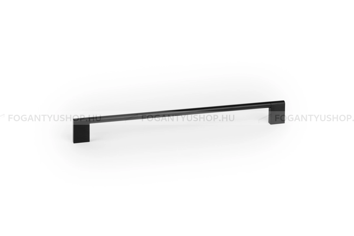 VIEFE Fogantyú - NEXX - furattáv 256 mm - Csiszolt fekete L30 - Alumínium - Egy méretben gyártott színes fém bútorfogantyú