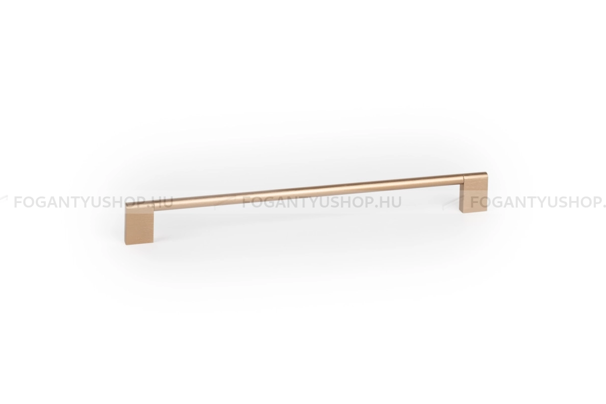 VIEFE Bútorfogantyú - NEXX peszgő - furattáv 256 mm - Csiszolt pezsgő L618 - Alumínium - Egy méretben gyártott színes fém bútorfogantyú