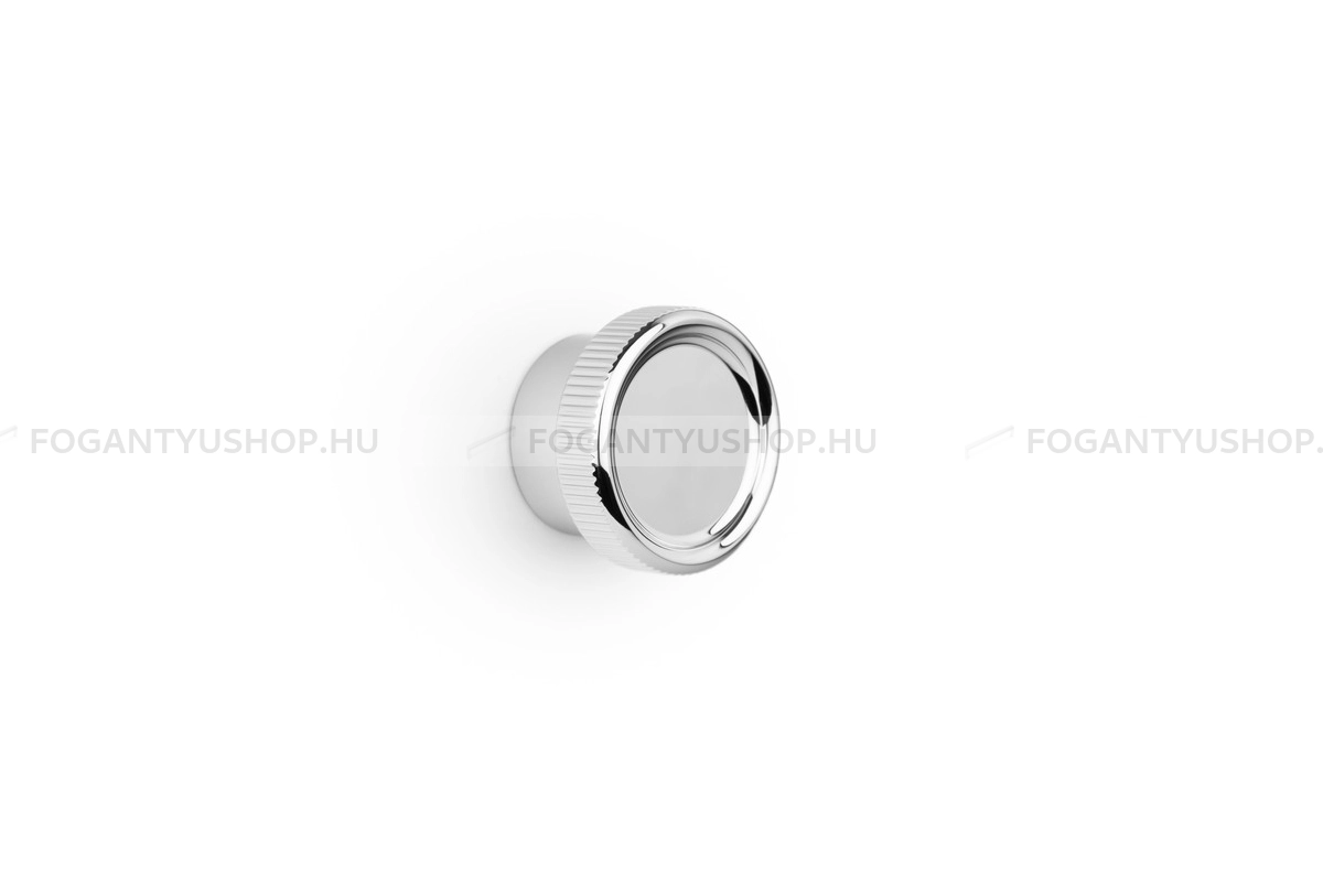 VIEFE Gomb fogantyú - BOTO D45 L05 L05 - 1 furatos - Polírozott nikkel L05 - Alumínium - Fém gombfogantyú, bútorgomb (szögletes, kerek)