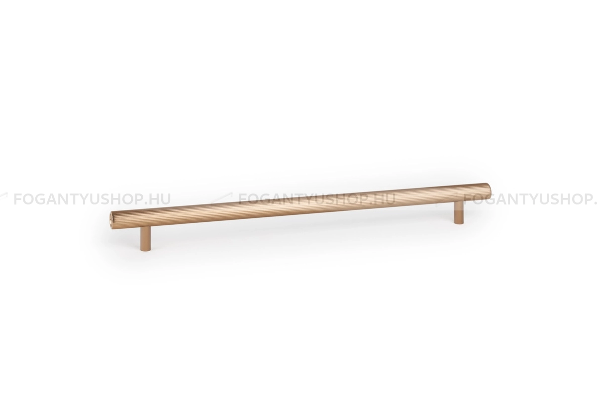 VIEFE Bútorfogantyú - BOTO furattáv 320 L618 furattáv 320 L618 furattáv 320 L618 - furattáv 320 mm - Csiszolt pezsgő L618 - Alumínium - Egy méretben gyártott színes fém bútorfogantyú