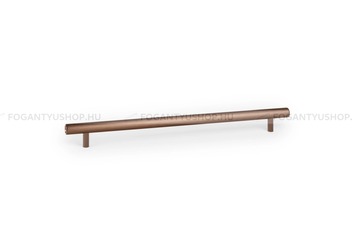 VIEFE Bútor fogantyú - BOTO - furattáv 320 mm - Csiszolt bronz L619 - Alumínium - Egy méretben gyártott színes fém bútorfogantyú