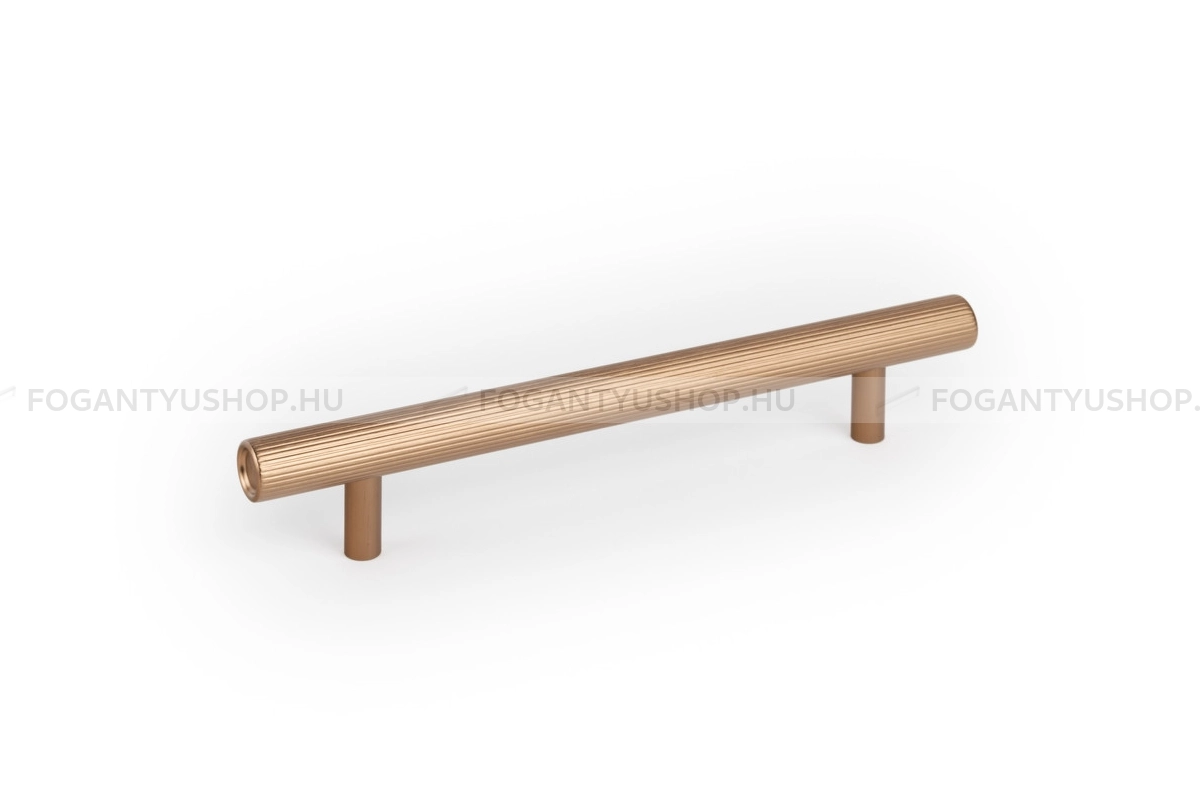VIEFE Bútorfogantyú - BOTO - furattáv 160 mm - Csiszolt pezsgő L618 - Alumínium - Egy méretben gyártott színes fém bútorfogantyú
