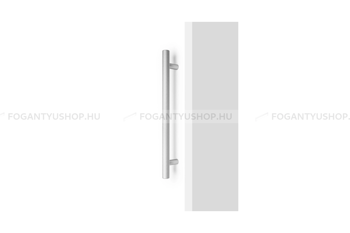 VIEFE Bútorfogantyú - BOTO BIG - furattáv 320 mm - Szálcsiszolt L24 - Alumínium - Egy méretben gyártott fém bútorfogantyú