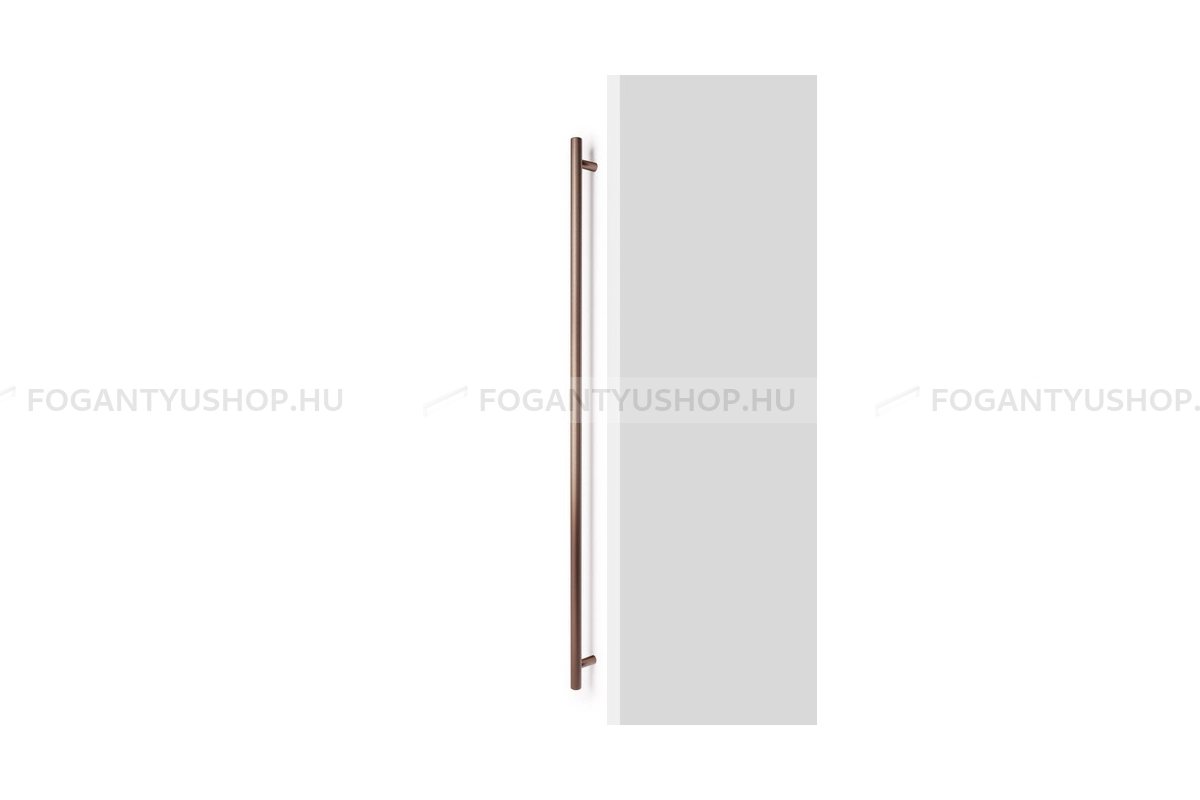 VIEFE Bútorfogantyú - BOTO BIG - furattáv 1024 mm - Csiszolt bronz L619 - Alumínium - Egy méretben gyártott színes fém bútorfogantyú