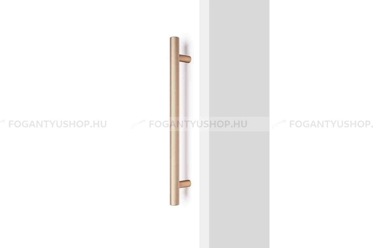 VIEFE Bútor fogantyú - BOTO BIG - furattáv 320 mm - Csiszolt pezsgő L618 - Alumínium - Egy méretben gyártott színes fém bútorfogantyú