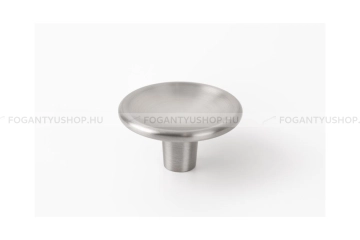 VIEFE Gombfogantyú - Viefe DISC D50 - Csiszolt nikkel Z23 - Zamak fém ötvözet - Fém gombfogantyú, bútorgomb (szögletes, kerek)