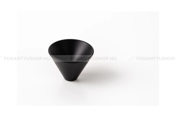 VIEFE Bútorgomb - Viefe CONIC D29 - Matt fekete ZM2 - Zamak fém ötvözet - Színes fém gombfogantyú, bútorgomb