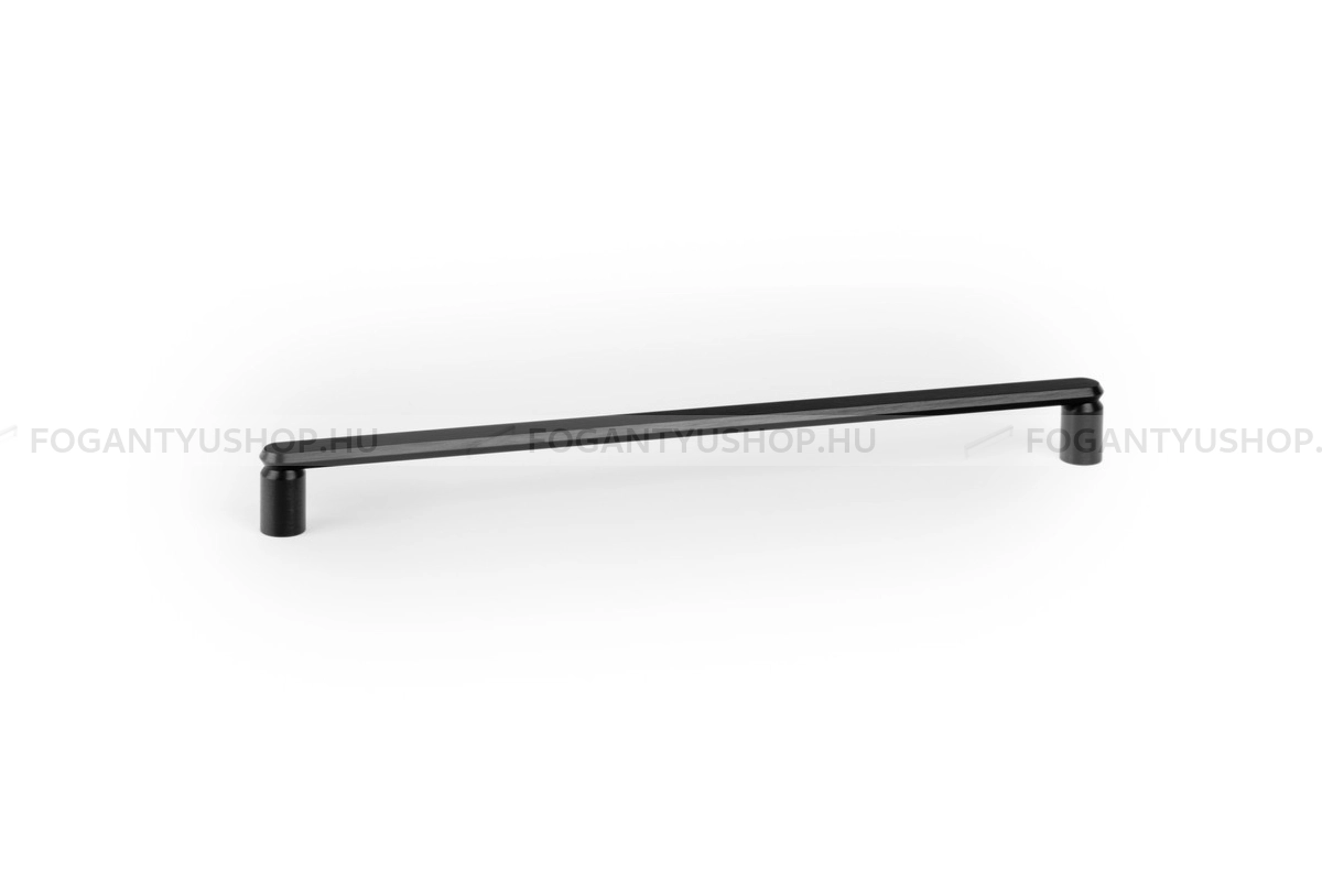 VIEFE Bútorfogantyú - FASE - furattáv 320 mm - Csiszolt fekete L30 - Alumínium - Egy méretben gyártott színes fém bútorfogantyú