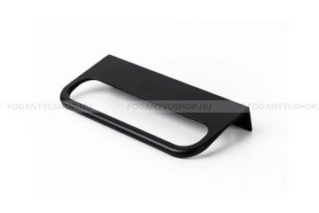 VIEFE Fogantyú - Viefe RIM - Matt fekete ZM2 - Zamak fém ötvözet - Bútorajtó élére ültethető színes fém fogantyú