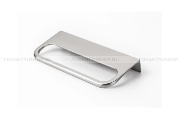 VIEFE Bútorfogantyú - Viefe RIM - Csiszolt nikkel Z23 - Zamak fém ötvözet - Bútorajtó élére ültethető fém fogantyú