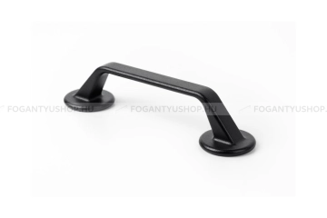 VIEFE Bútorfogantyú - Viefe OTO textúrájú - Texturált fekete ZM22 - Zamak fém ötvözet - Egy méretben gyártott színes fém bútorfogantyú