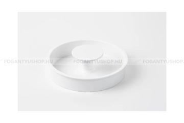 VIEFE Bútor fogantyú - Viefe DIPO - Matt fehér ZM1 - Zamak fém ötvözet - Bútorajtó felületébe marható, süllyeszthető színes fém fogantyú 