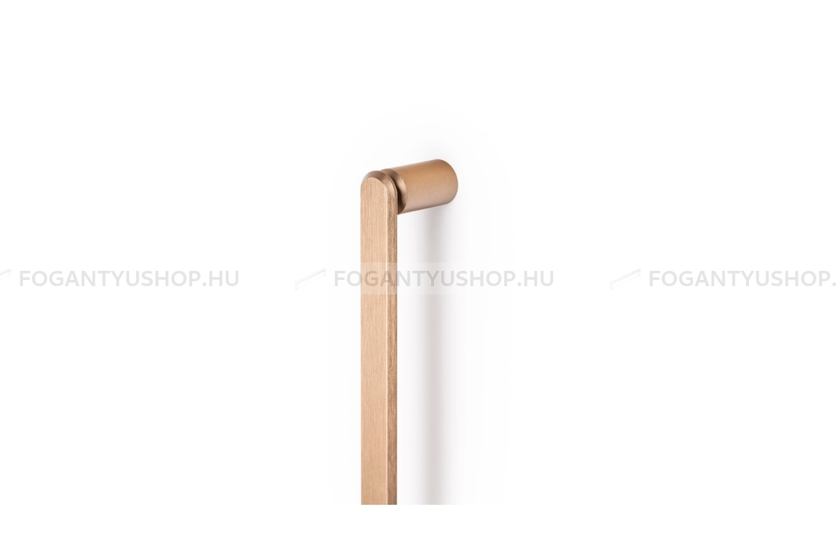 VIEFE Bútorfogantyú - FASE BIG - furattáv 320 mm - Csiszolt pezsgő L618 - Alumínium - Egy méretben gyártott színes fém bútorfogantyú