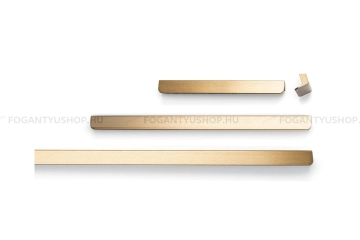 VIEFE Bútorfogantyú - Viefe FLAPP - Csiszolt pezsgő L618 - Alumínium - Egy méretben gyártott színes fém bútorfogantyú