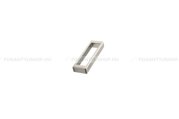 FURNIPART Bútorfogantyú - CUBICO - Szálcsiszolt 66 - Zamak fém ötvözet - Egy méretben gyártott fém bútorfogantyú