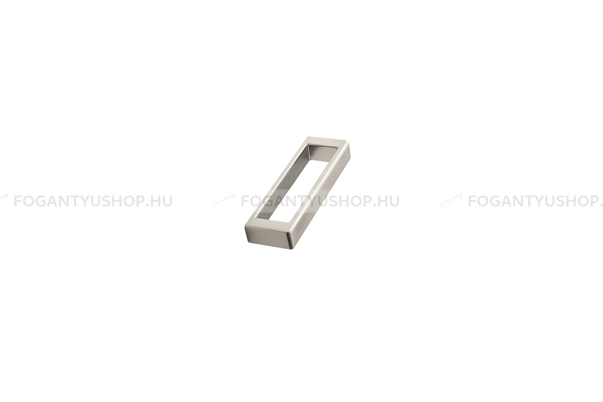 FURNIPART Bútorfogantyú - CUBICO - furattáv 96 mm - Szálcsiszolt 66 - Zamak fém ötvözet - Egy méretben gyártott fém bútorfogantyú