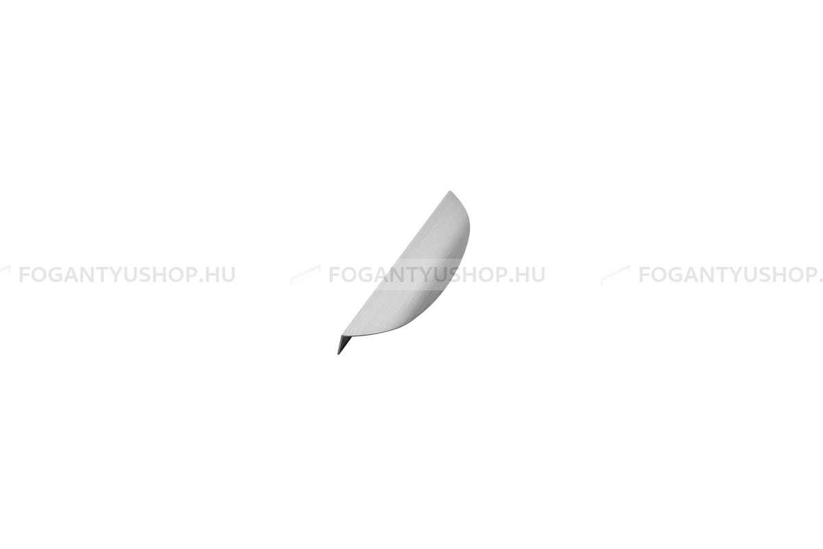 FURNIPART Fogantyú - EDGE Bow - furattáv 160 mm - Szálcsiszolt 66 - Alumínium - Bútorajtó élére ültethető fém fogantyú
