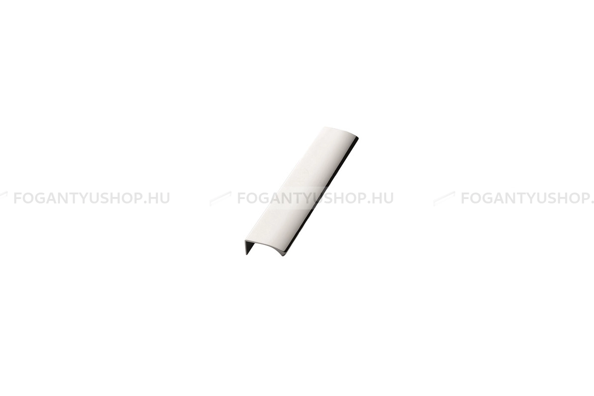FURNIPART Bútorfogantyú - EDGE Straight - Fényes króm 08 - Alumínium - Bútorajtó élére ültethető fém fogantyú