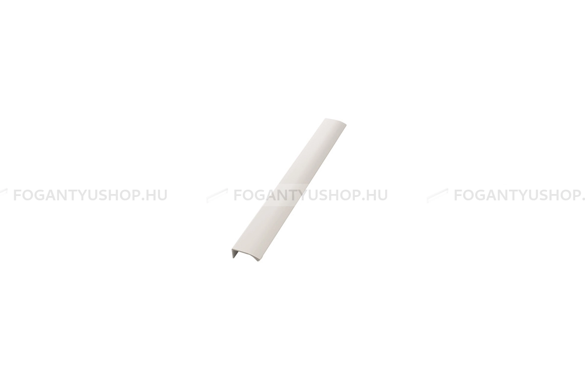 FURNIPART Bútor fogantyú - EDGE Straight - Fehér 9010 - Alumínium - Bútorajtó élére ültethető színes fém fogantyú - Több méretben elérhető