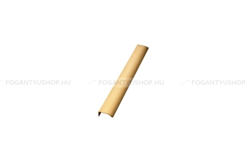 FURNIPART Bútor fogantyú - EDGE Straight - Csiszolt sárgaréz 31 - Alumínium - Bútorajtó élére ültethető színes fém fogantyú