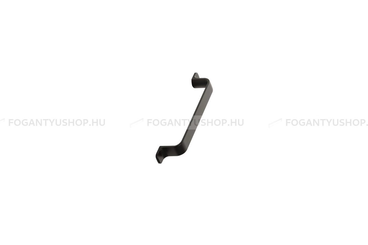 FURNIPART Bútorfogantyú - RIO - furattáv 128 mm - Matt fekete 99 - Zamak fém ötvözet - Egy méretben gyártott színes fém bútorfogantyú