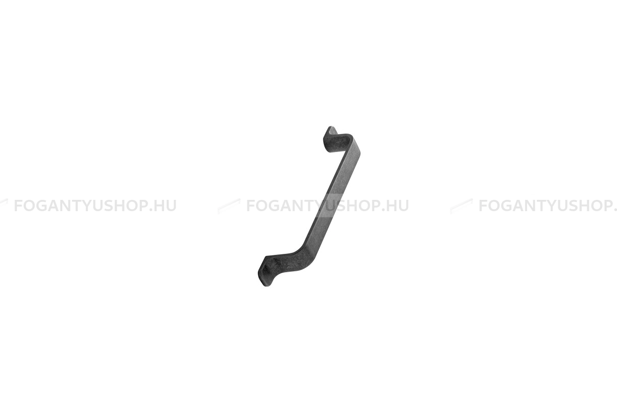 FURNIPART Bútorfogantyú - RIO - furattáv 128 mm - Antik szürke 22 - Zamak fém ötvözet - Klasszikus, vintage, antik fém bútorfogantyú