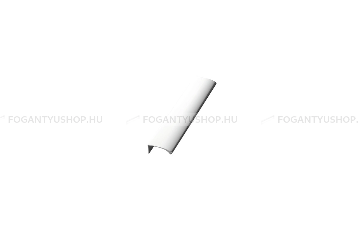 FURNIPART Fogantyú - EDGE Straight - furattáv 640 mm - Fekete nikkel 12 - Alumínium - Bútorajtó élére ültethető fém fogantyú